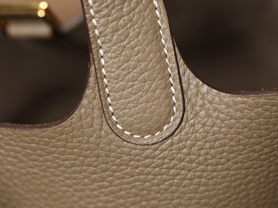 Shebag handmade Hermes Picotin 22 bag grey togo leather review （2025 Mar updated）-Best Quality Fake designer Bag Review, Replica designer bag ru