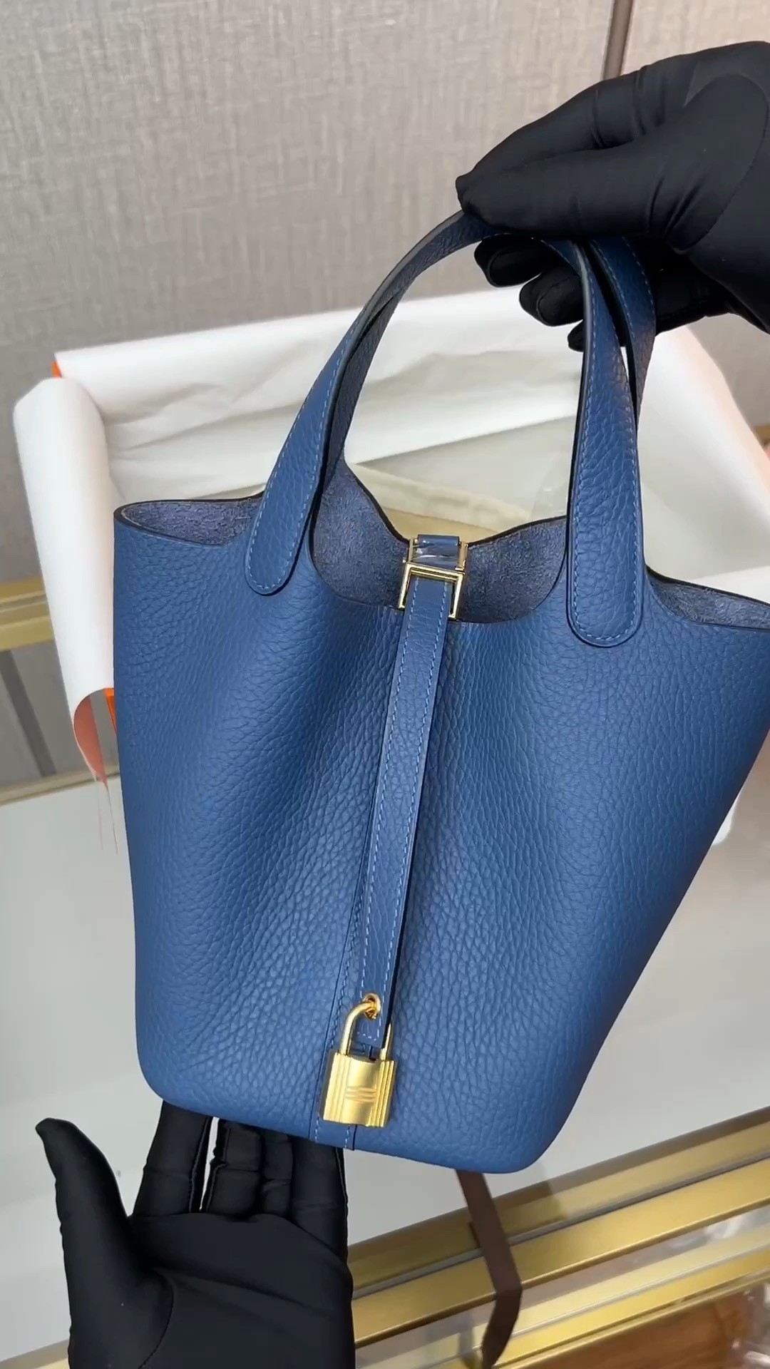 Shebag handmade Hermes Picotin 18 bag in blue togo review (2025 Mar udpated)-Best Quality Fake designer Bag Review, Replica designer bag ru