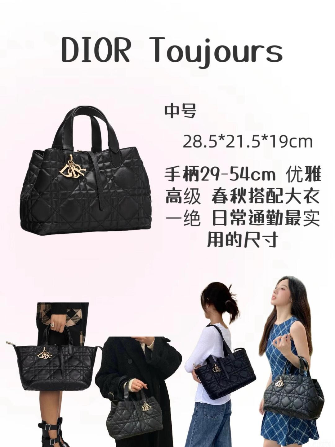 Shebag Super replica 2025 new Dior Toujours in black medium size (2025 Mar updated)-Best Quality Fake designer Bag Review, Replica designer bag ru Shebag Super replica 2025 new Dior Toujours in black medium size (2025 Mar updated)-Best Quality Fake designer Bag Review, Replica designer bag ru