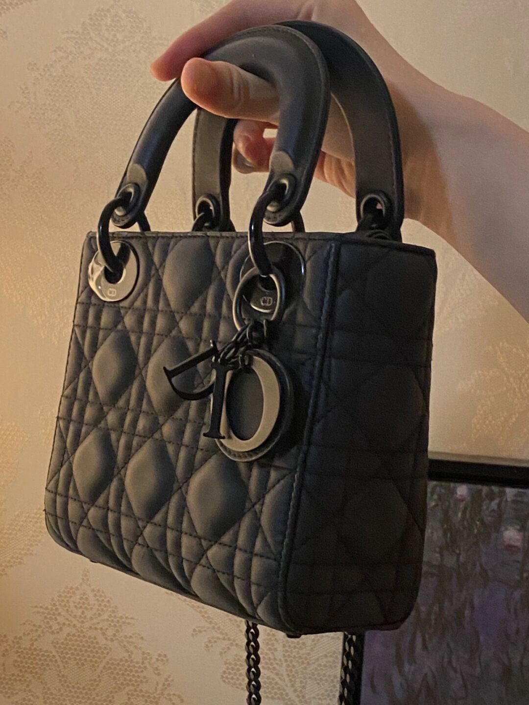 Shebag Top replica Lady Dior mini in Sand Black bag full review(2025 Mar updated)-Best Quality Fake designer Bag Review, Replica designer bag ru