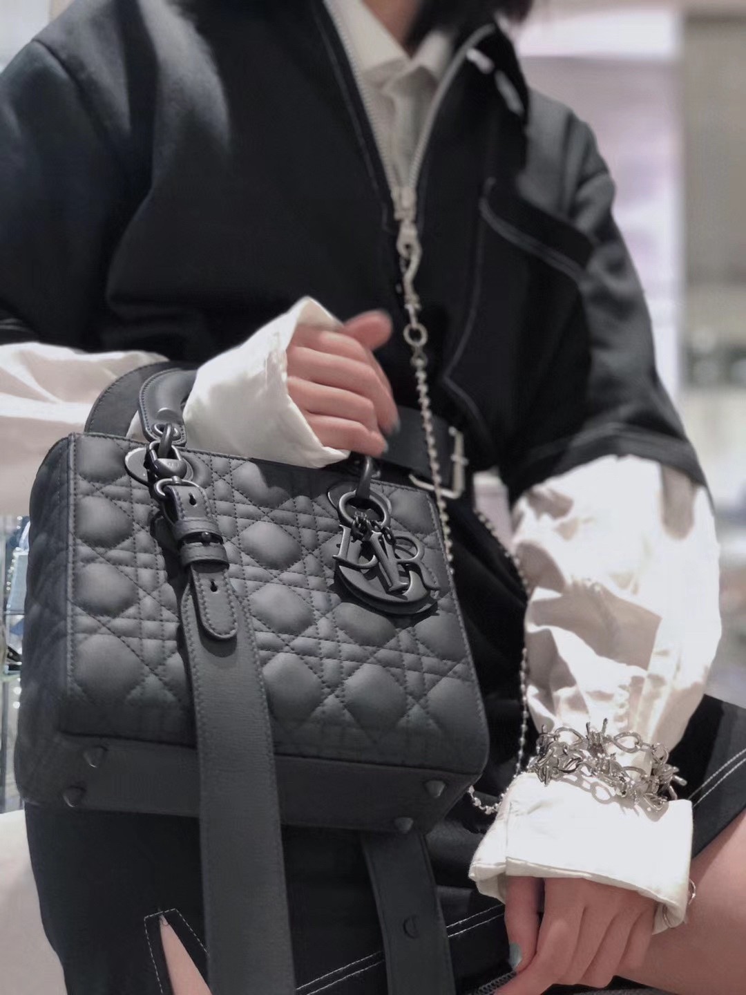 Shebag Top replica Lady Dior mini in Sand Black bag full review(2025 Mar updated)-Best Quality Fake designer Bag Review, Replica designer bag ru