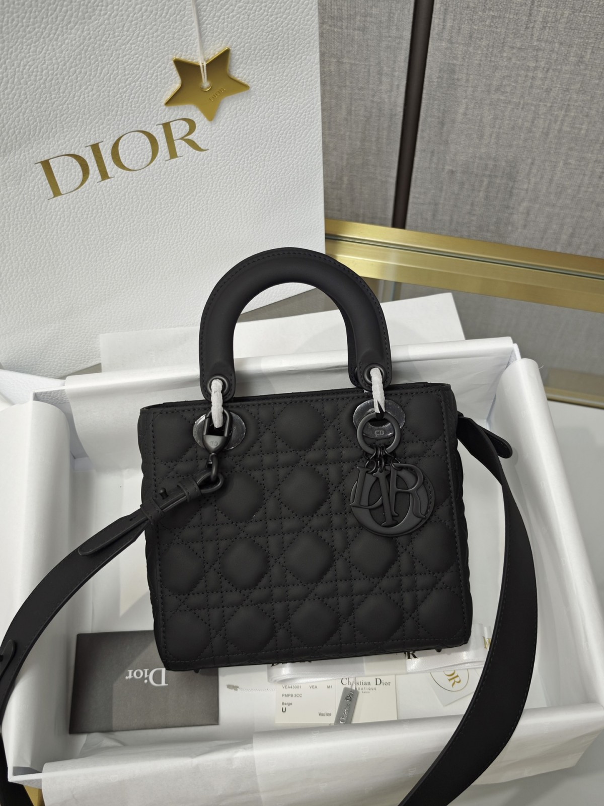 Shebag Top replica Lady Dior mini in Sand Black bag full review(2025 Mar updated)-Best Quality Fake designer Bag Review, Replica designer bag ru