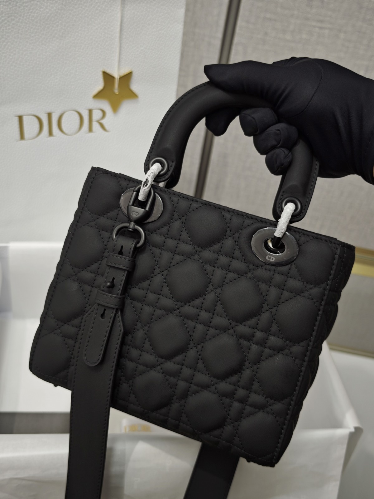 Shebag Top replica Lady Dior mini in Sand Black bag full review(2025 Mar updated)-Best Quality Fake designer Bag Review, Replica designer bag ru