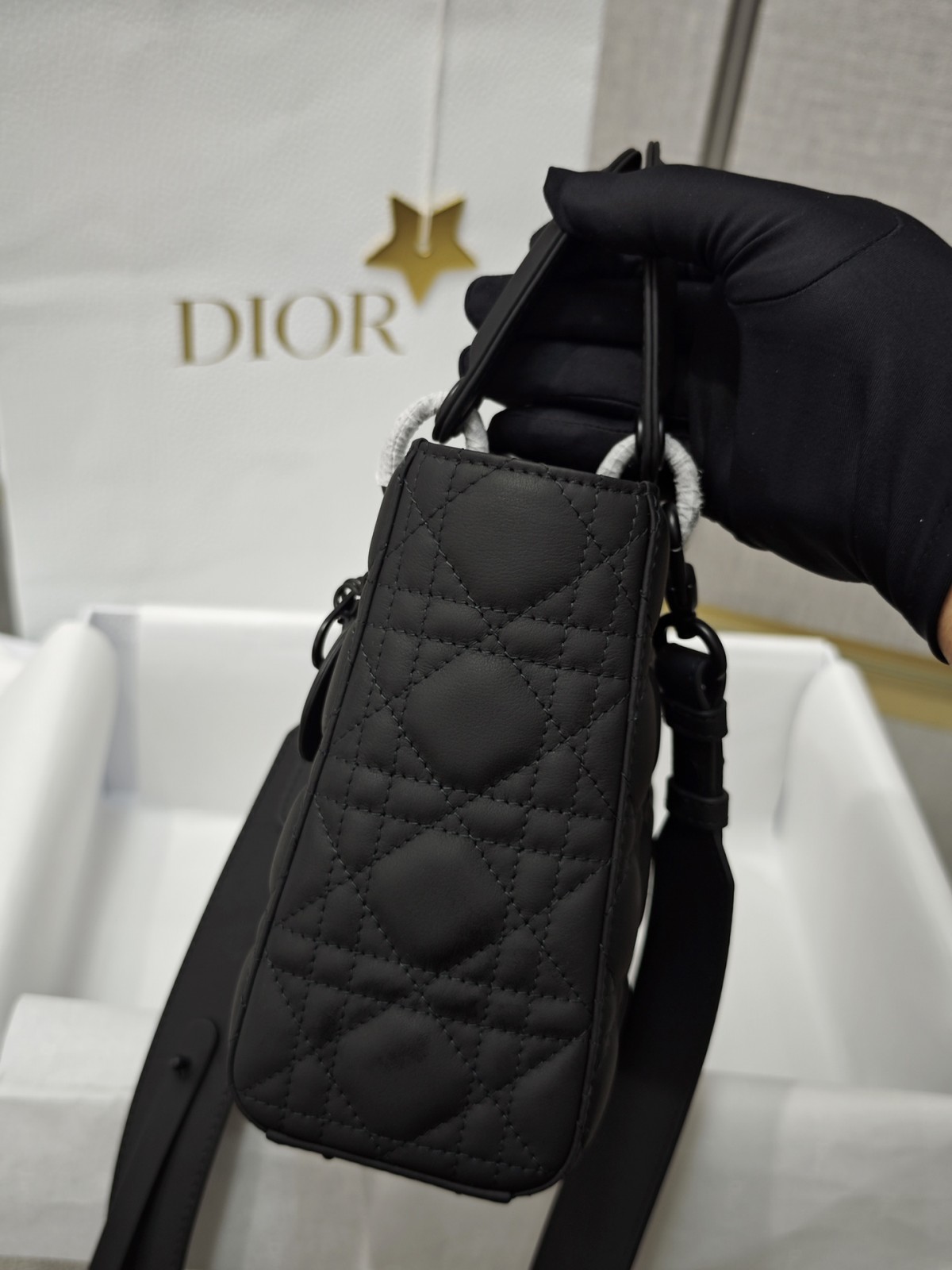 Shebag Top replica Lady Dior mini in Sand Black bag full review(2025 Mar updated)-Best Quality Fake designer Bag Review, Replica designer bag ru