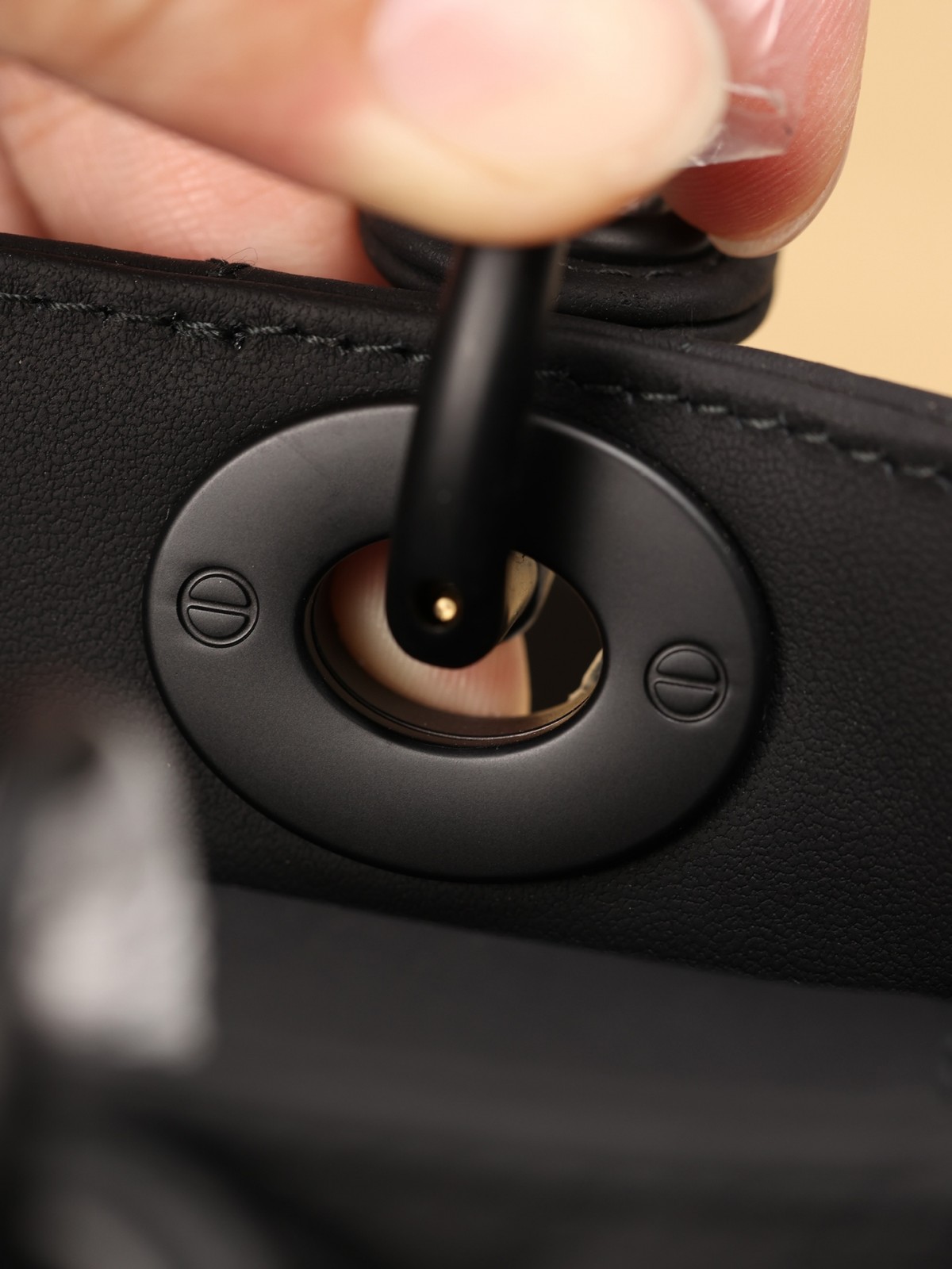 Shebag Top replica Lady Dior mini in Sand Black bag full review(2025 Mar updated)-Best Quality Fake designer Bag Review, Replica designer bag ru