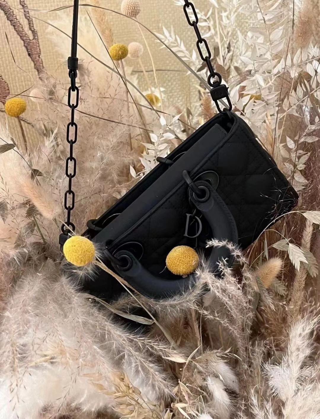 Shebag Top replica Lady Dior mini in Sand Black bag full review(2025 Mar updated)-Best Quality Fake designer Bag Review, Replica designer bag ru