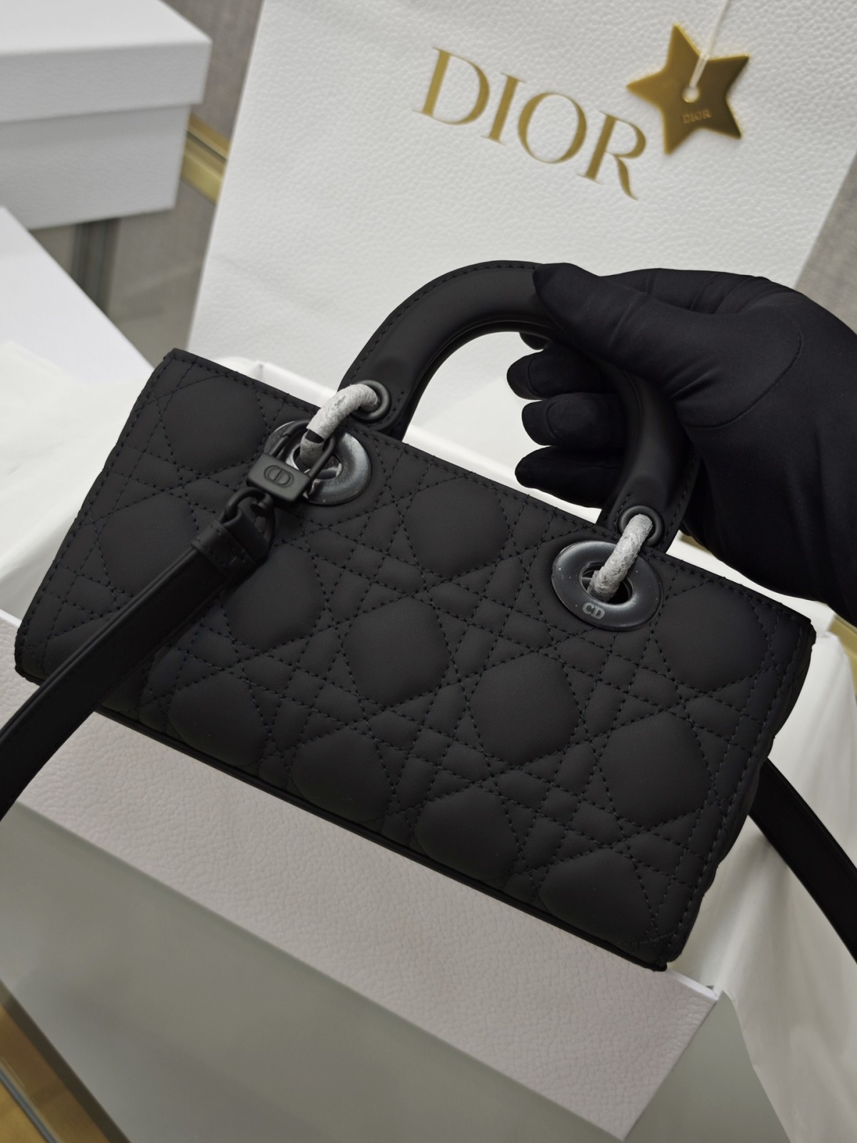 Shebag Top replica Lady Dior mini in Sand Black bag full review(2025 Mar updated)-Best Quality Fake designer Bag Review, Replica designer bag ru
