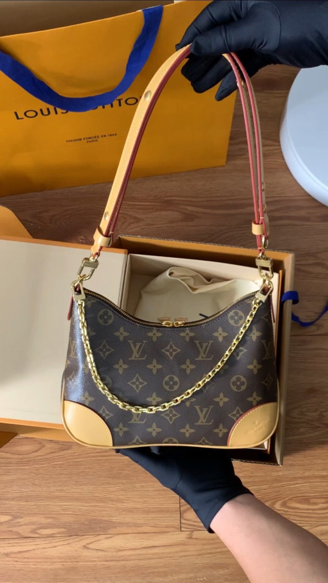 Shebag Best replica Louis Vuitton M45831 BOULOGNE bag full review(2025 Mar updated)-Best Quality Fake designer Bag Review, Replica designer bag ru
