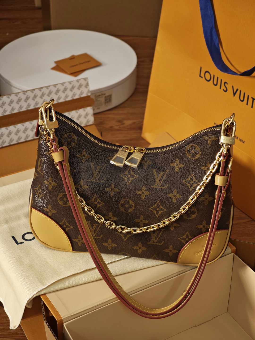 Shebag Best replica Louis Vuitton M45831 BOULOGNE bag full review(2025 Mar updated)-Best Quality Fake designer Bag Review, Replica designer bag ru