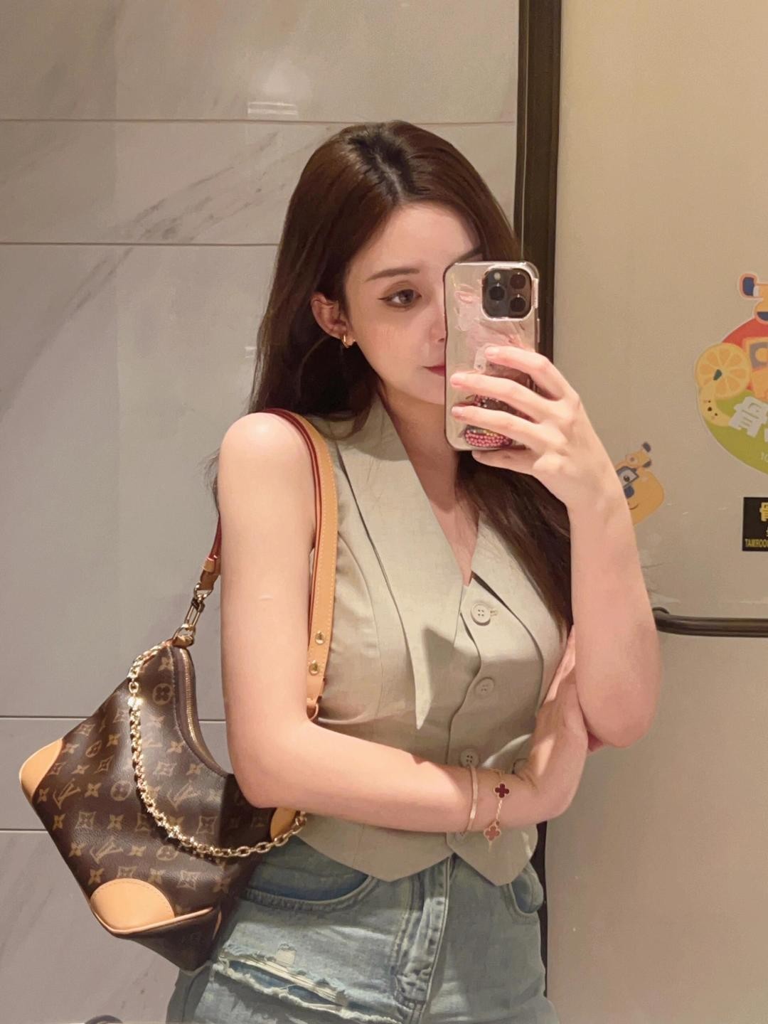 Shebag Best replica Louis Vuitton M45831 BOULOGNE bag full review(2025 Mar updated)-Best Quality Fake designer Bag Review, Replica designer bag ru