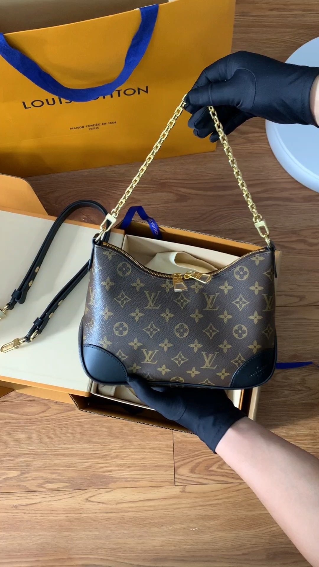 Shebag Best replica Louis Vuitton M45831 BOULOGNE bag full review(2025 Mar updated)-Best Quality Fake designer Bag Review, Replica designer bag ru