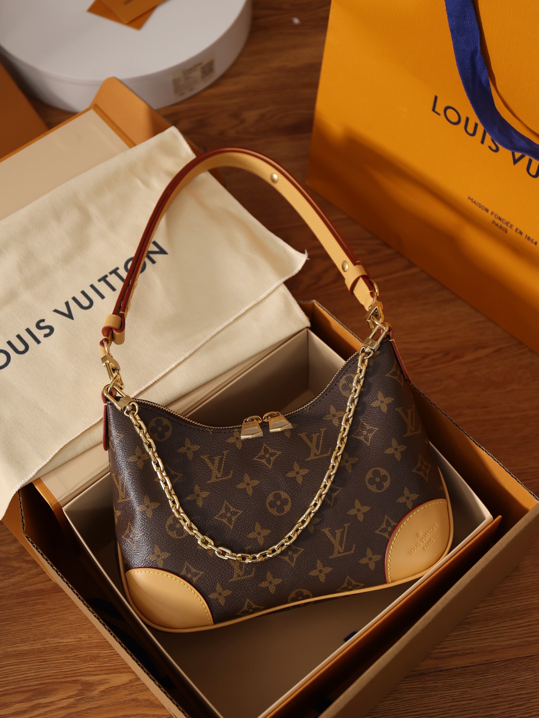 Shebag Best replica Louis Vuitton M45831 BOULOGNE bag full review(2025 Mar updated)-Best Quality Fake designer Bag Review, Replica designer bag ru