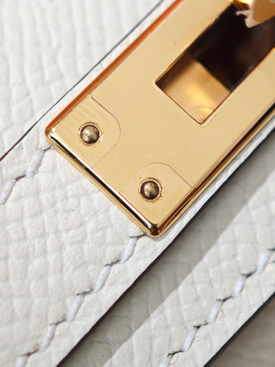 Shebag fully handmade Hermes Mini Kelly 2 bag full review white Epsom(2025 Apr updated)-Best Quality Fake designer Bag Review, Replica designer bag ru