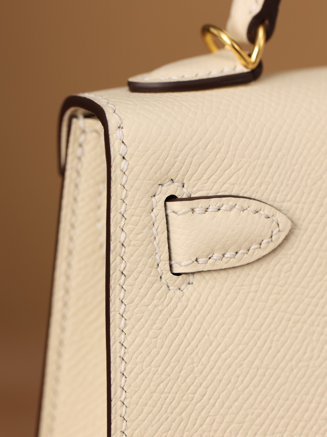 Shebag fully handmade Hermes Mini Kelly 2 bag full review white Epsom(2025 Apr updated)-Best Quality Fake designer Bag Review, Replica designer bag ru