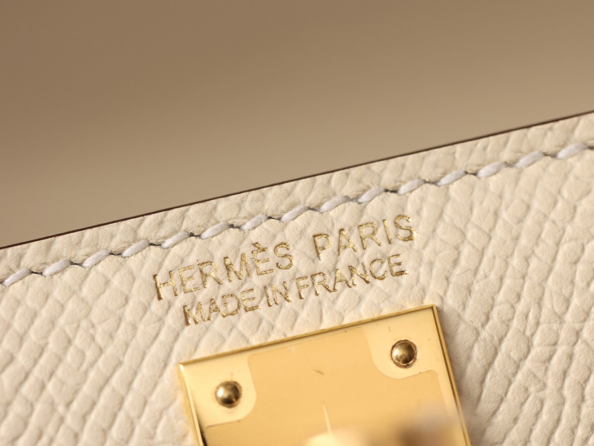Shebag fully handmade Hermes Mini Kelly 2 bag full review white Epsom(2025 Apr updated)-Best Quality Fake designer Bag Review, Replica designer bag ru