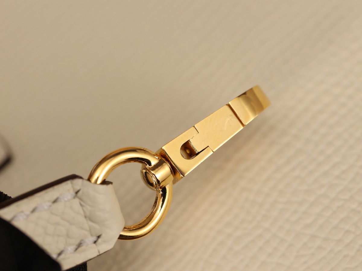 Shebag fully handmade Hermes Mini Kelly 2 bag full review white Epsom(2025 Apr updated)-Best Quality Fake designer Bag Review, Replica designer bag ru