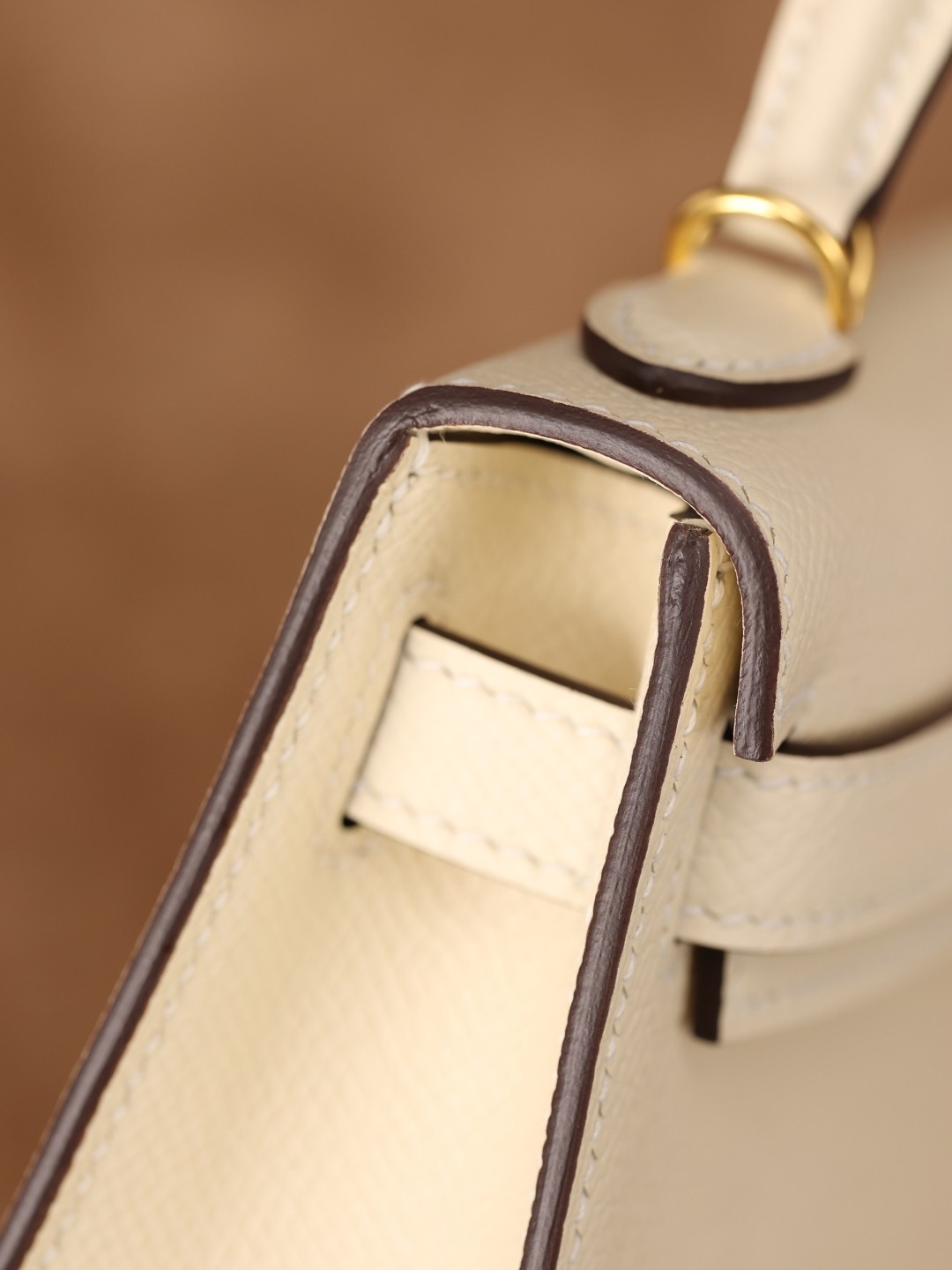 Shebag fully handmade Hermes Mini Kelly 2 bag full review white Epsom(2025 Apr updated)-Best Quality Fake designer Bag Review, Replica designer bag ru