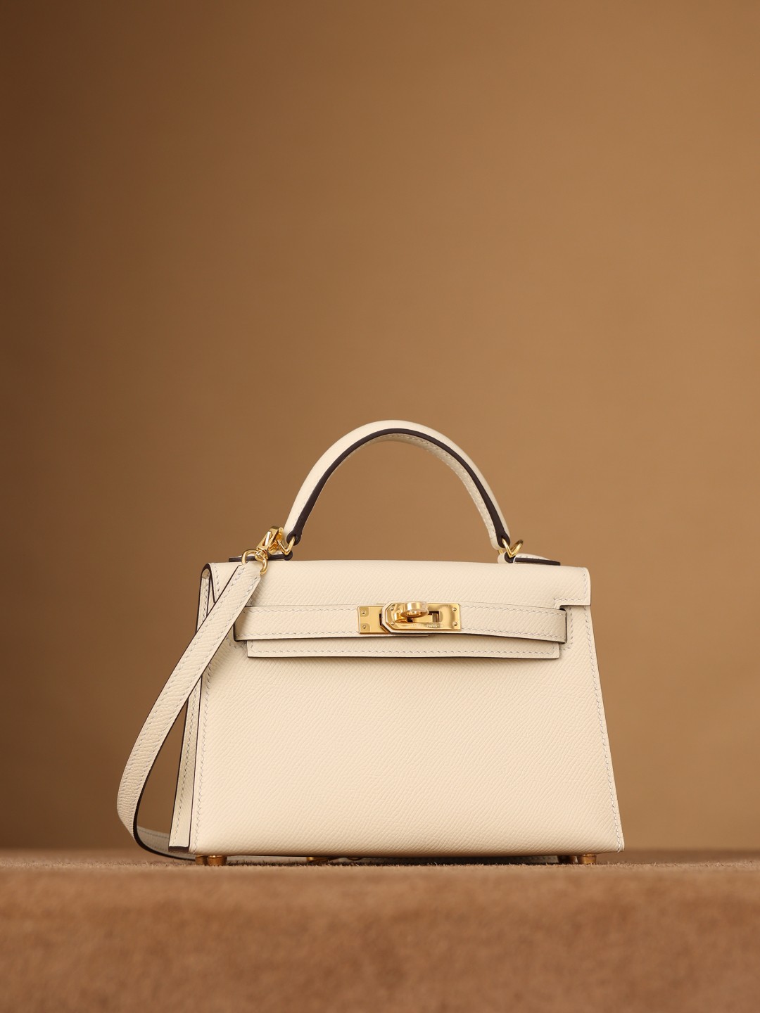 Shebag fully handmade Hermes Mini Kelly 2 bag full review white Epsom(2025 Apr updated)-Best Quality Fake designer Bag Review, Replica designer bag ru