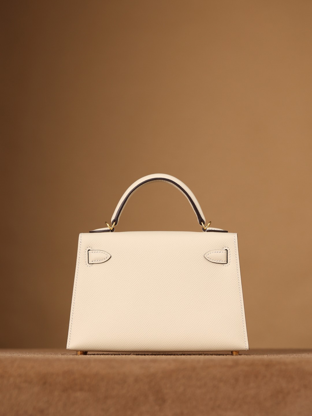 Shebag fully handmade Hermes Mini Kelly 2 bag full review white Epsom(2025 Apr updated)-Best Quality Fake designer Bag Review, Replica designer bag ru