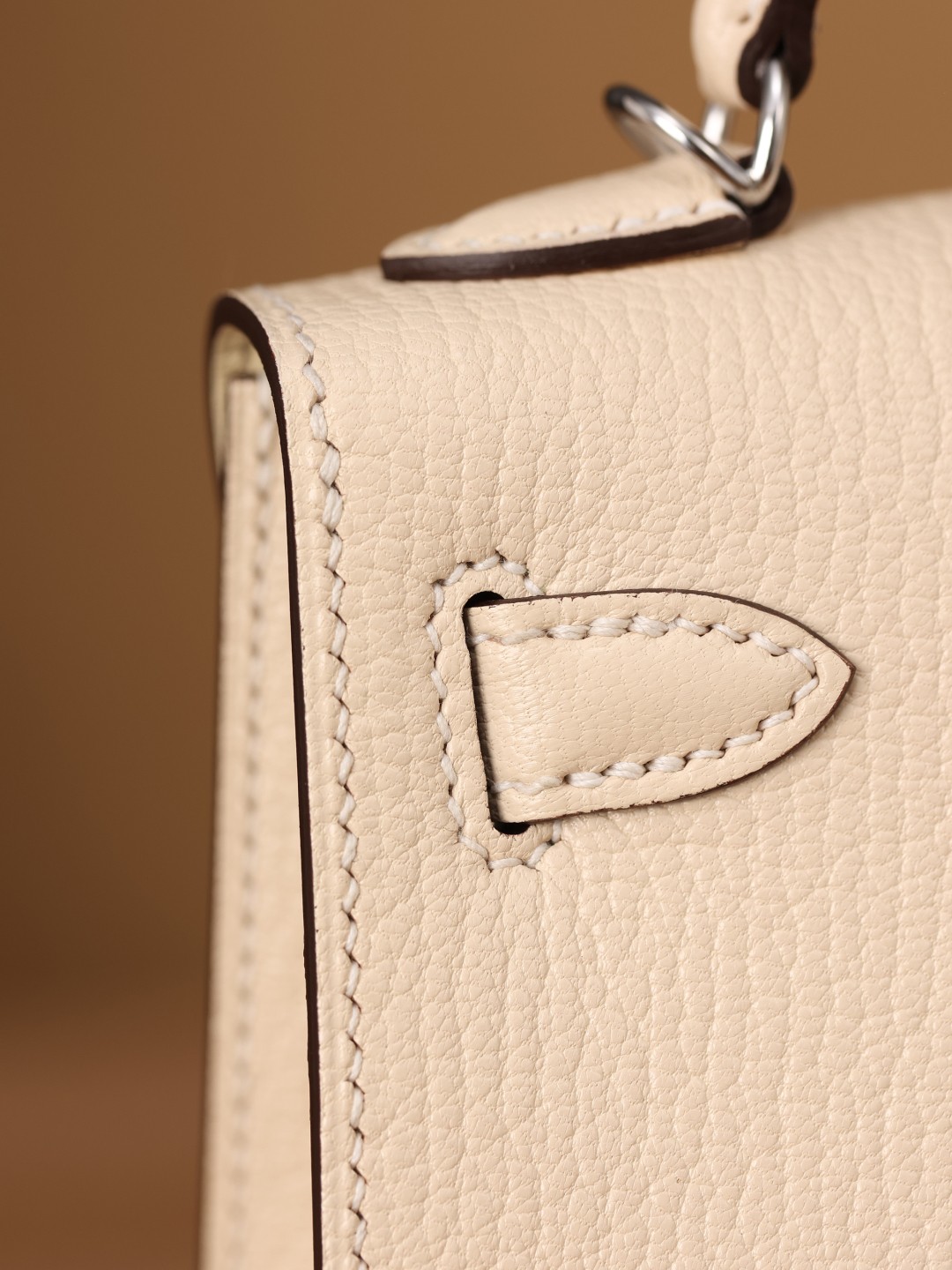Shebag fully handmade Hermes Mini Kelly 2 bag full review white Epsom(2025 Apr updated)-Best Quality Fake designer Bag Review, Replica designer bag ru