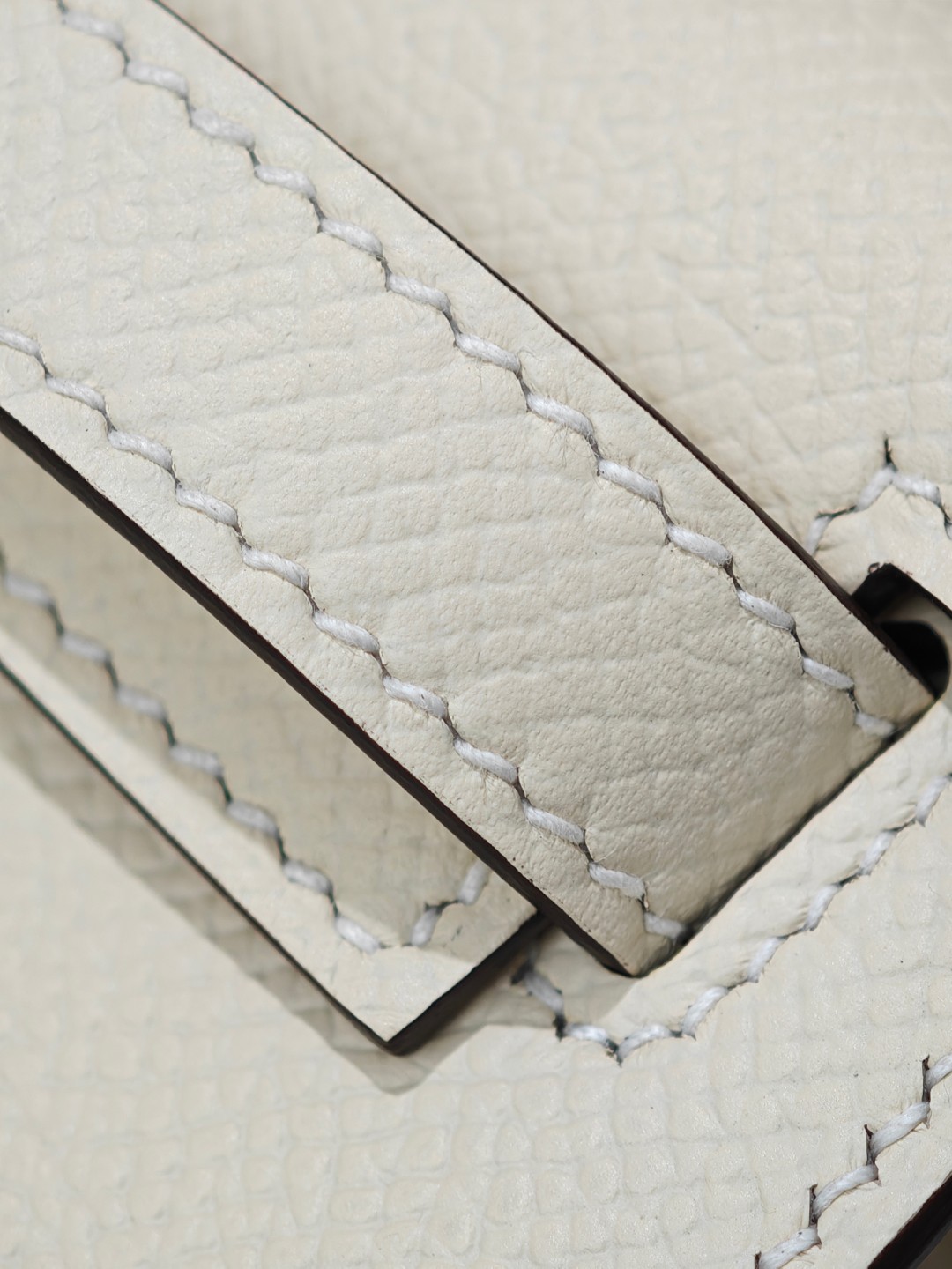 Shebag fully handmade Hermes Mini Kelly 2 bag full review white Epsom(2025 Apr updated)-Best Quality Fake designer Bag Review, Replica designer bag ru