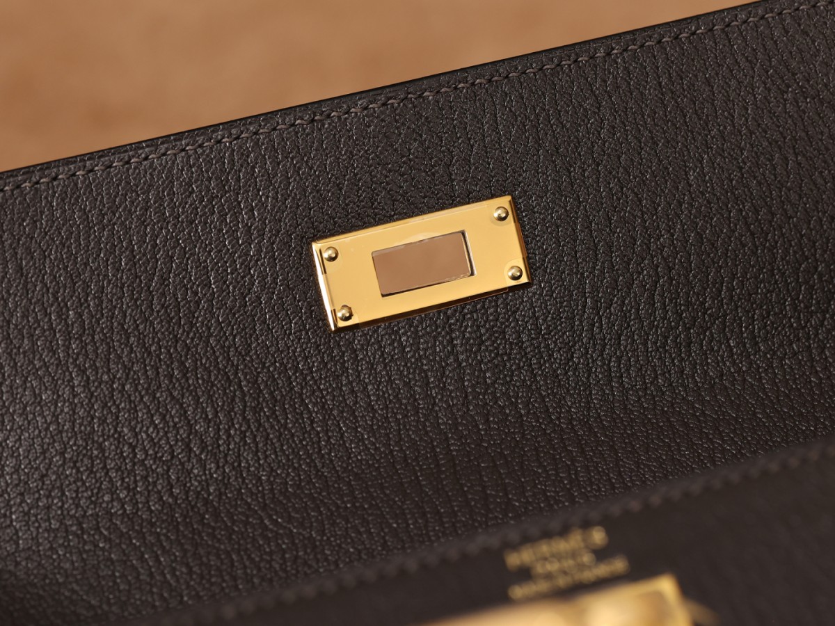 Shebag fully handmade Hermes mini Kelly 2 in goat leather black gold(April 2025 updated)-Best Quality Fake designer Bag Review, Replica designer bag ru