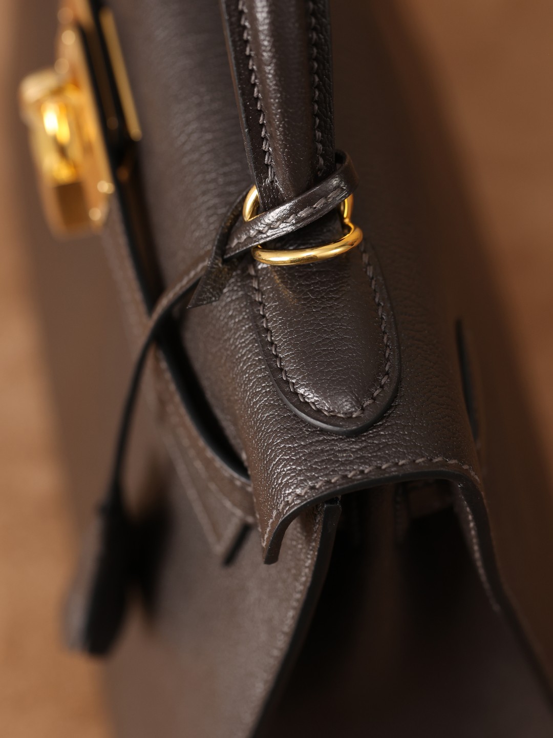 Shebag fully handmade Hermes mini Kelly 2 in goat leather black gold(April 2025 updated)-Best Quality Fake designer Bag Review, Replica designer bag ru