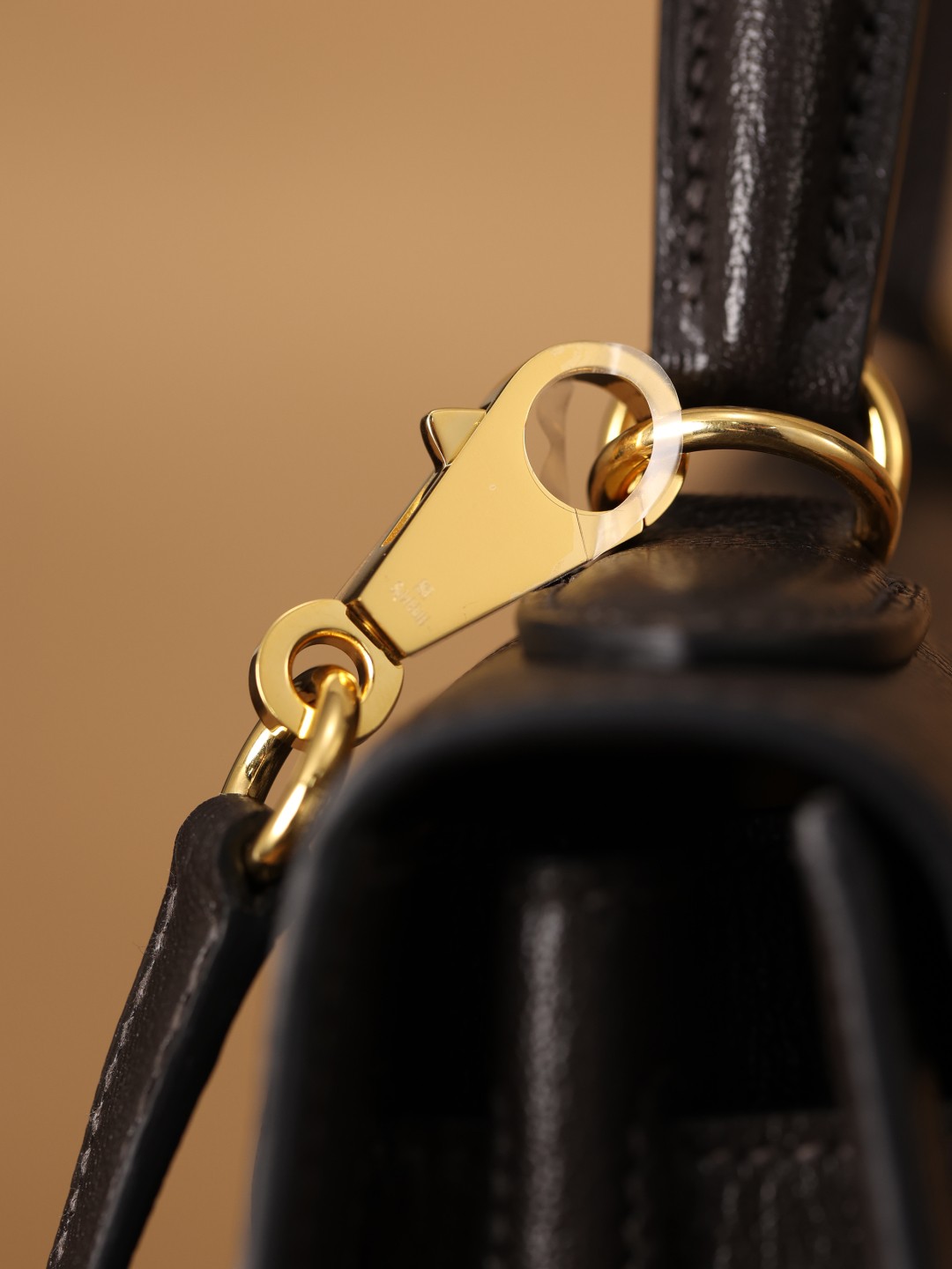 Shebag fully handmade Hermes mini Kelly 2 in goat leather black gold(April 2025 updated)-Best Quality Fake designer Bag Review, Replica designer bag ru