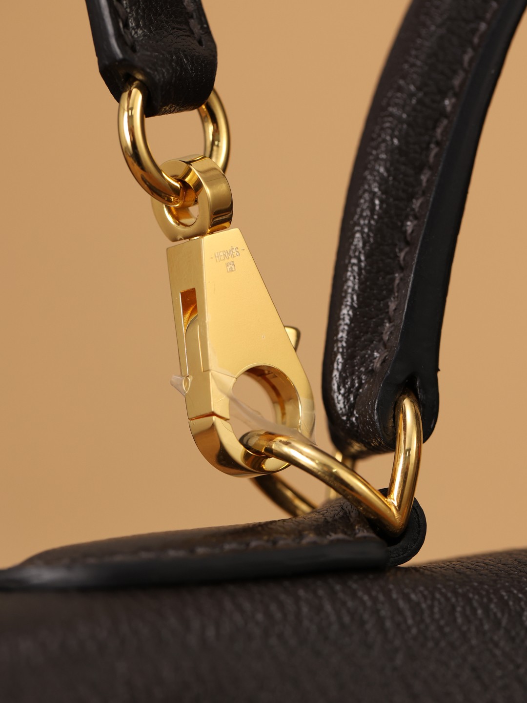 Shebag fully handmade Hermes mini Kelly 2 in goat leather black gold(April 2025 updated)-Best Quality Fake designer Bag Review, Replica designer bag ru