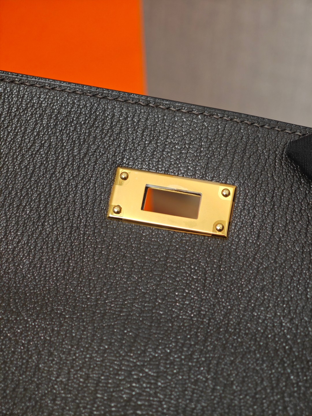 Shebag fully handmade Hermes mini Kelly 2 in goat leather black gold(April 2025 updated)-Best Quality Fake designer Bag Review, Replica designer bag ru