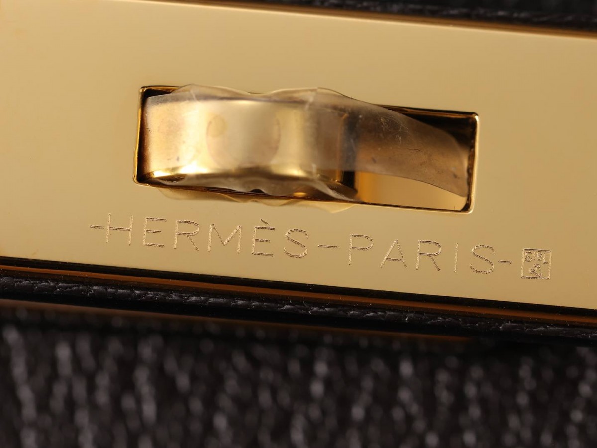 Shebag fully handmade Hermes mini Kelly 2 in goat leather black gold(April 2025 updated)-Best Quality Fake designer Bag Review, Replica designer bag ru