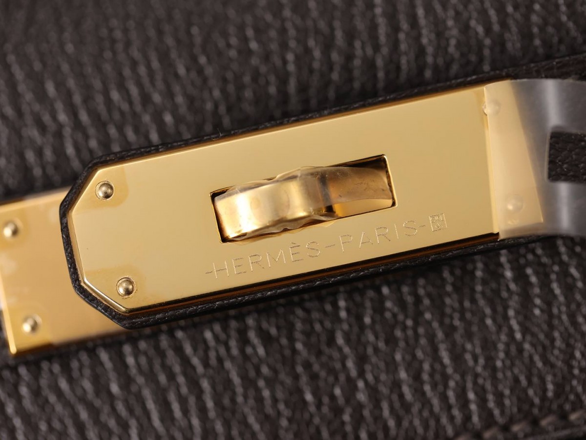 Shebag fully handmade Hermes mini Kelly 2 in goat leather black gold(April 2025 updated)-Best Quality Fake designer Bag Review, Replica designer bag ru