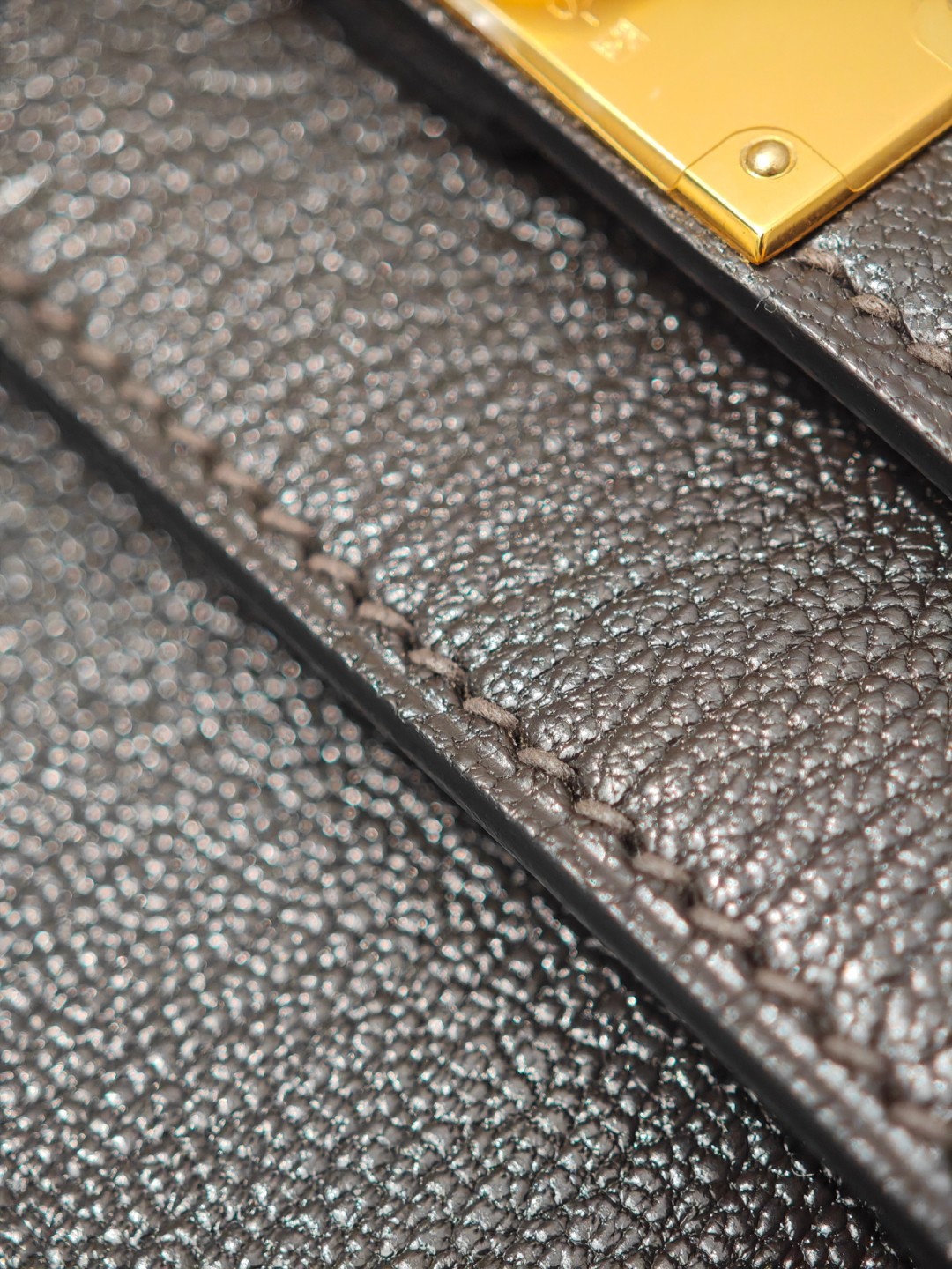 Shebag fully handmade Hermes mini Kelly 2 in goat leather black gold(April 2025 updated)-Best Quality Fake designer Bag Review, Replica designer bag ru