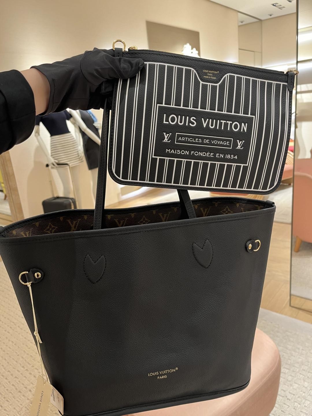 Shebag Best replica Louis Vuitton M11946 medium size NEVERFULL INSIDE OUT(2025 Apr updated)-Best Quality Fake designer Bag Review, Replica designer bag ru