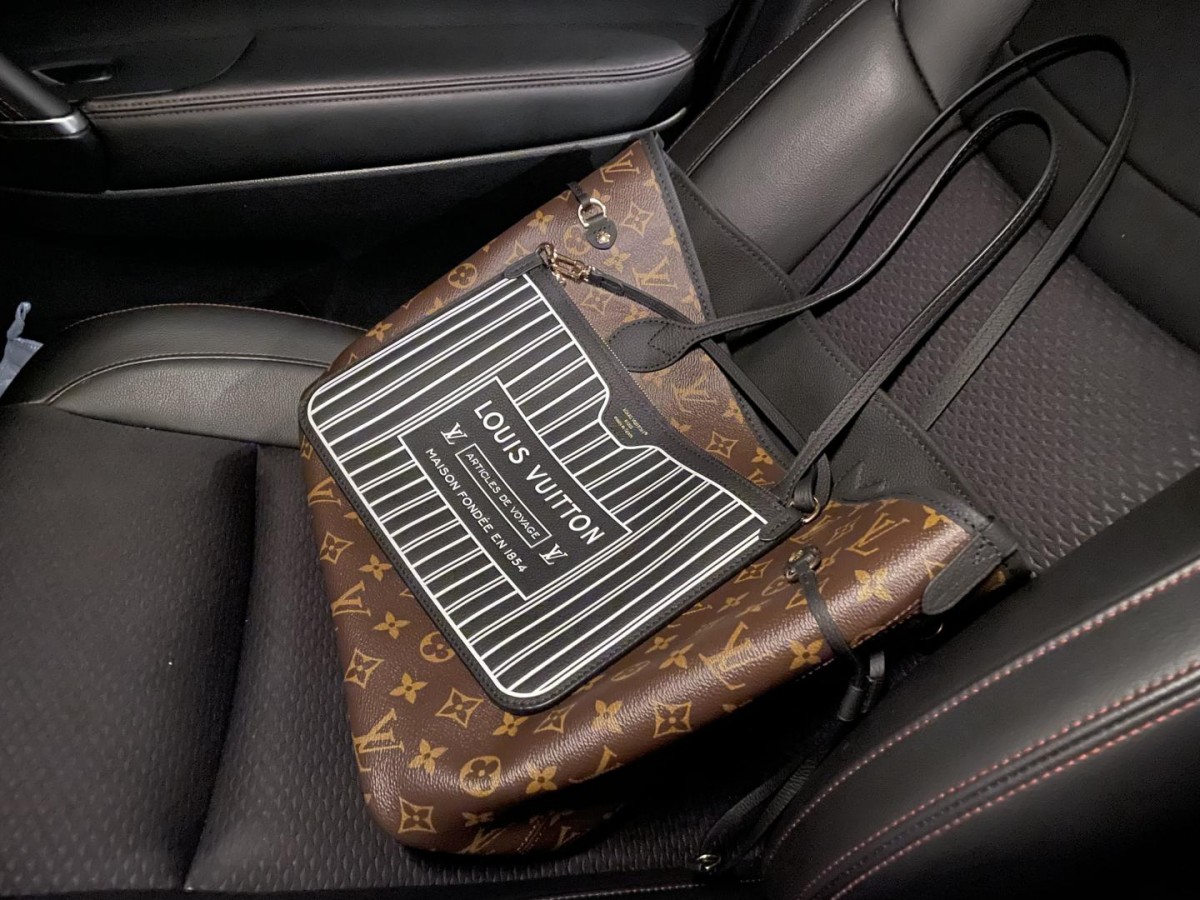 Shebag Best replica Louis Vuitton M11946 medium size NEVERFULL INSIDE OUT(2025 Apr updated)-Best Quality Fake designer Bag Review, Replica designer bag ru