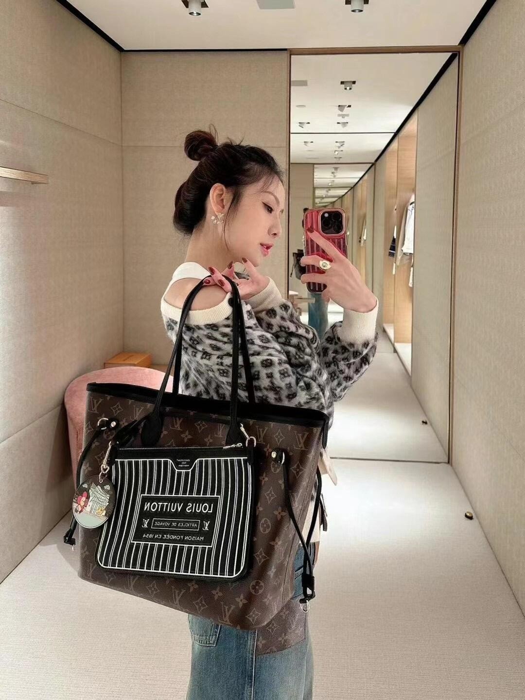 Shebag Best replica Louis Vuitton M11946 medium size NEVERFULL INSIDE OUT(2025 Apr updated)-Best Quality Fake designer Bag Review, Replica designer bag ru