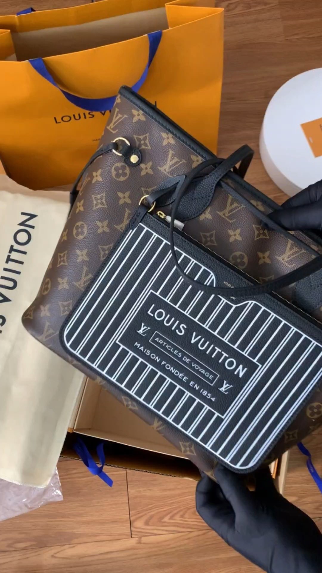 Shebag Best replica Louis Vuitton M11946 medium size NEVERFULL INSIDE OUT(2025 Apr updated)-Best Quality Fake designer Bag Review, Replica designer bag ru