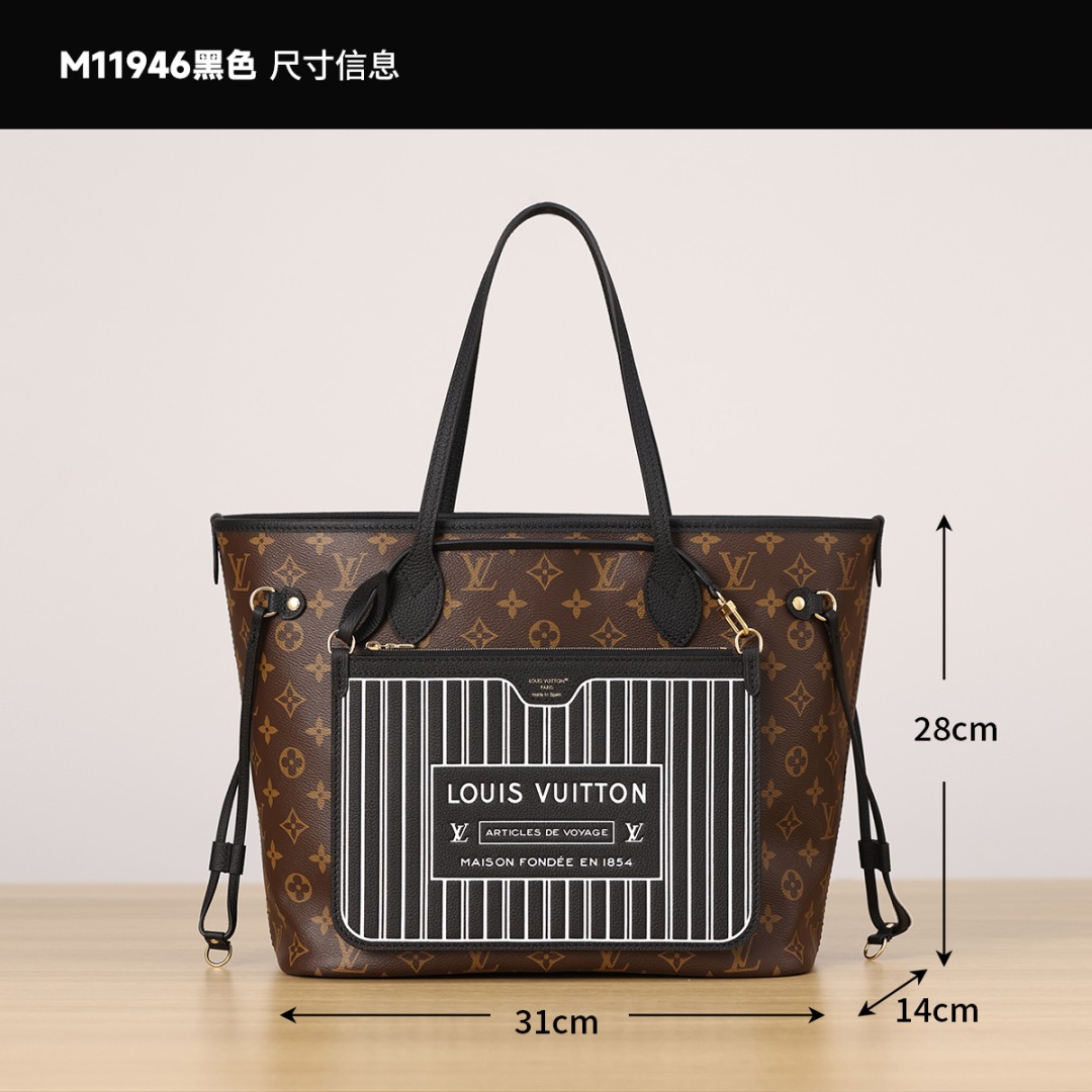 Shebag Best replica Louis Vuitton M11946 medium size NEVERFULL INSIDE OUT(2025 Apr updated)-Best Quality Fake designer Bag Review, Replica designer bag ru