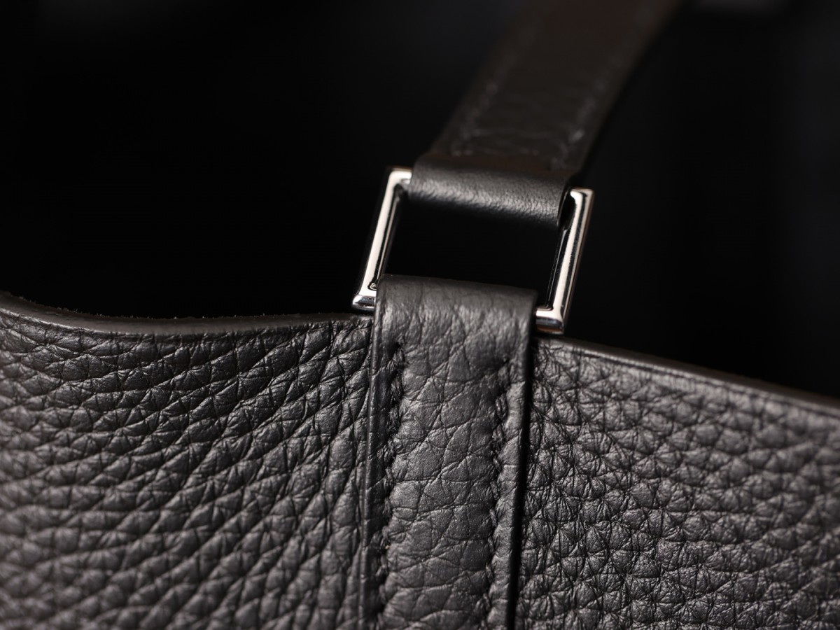 Shebag fully handmade Picotin 18 bag black crocodile leather handle (2025 Apr updated)-Best Quality Fake designer Bag Review, Replica designer bag ru Shebag fully handmade Picotin 18 bag black crocodile leather handle (2025 Apr updated)-Best Quality Fake designer Bag Review, Replica designer bag ru