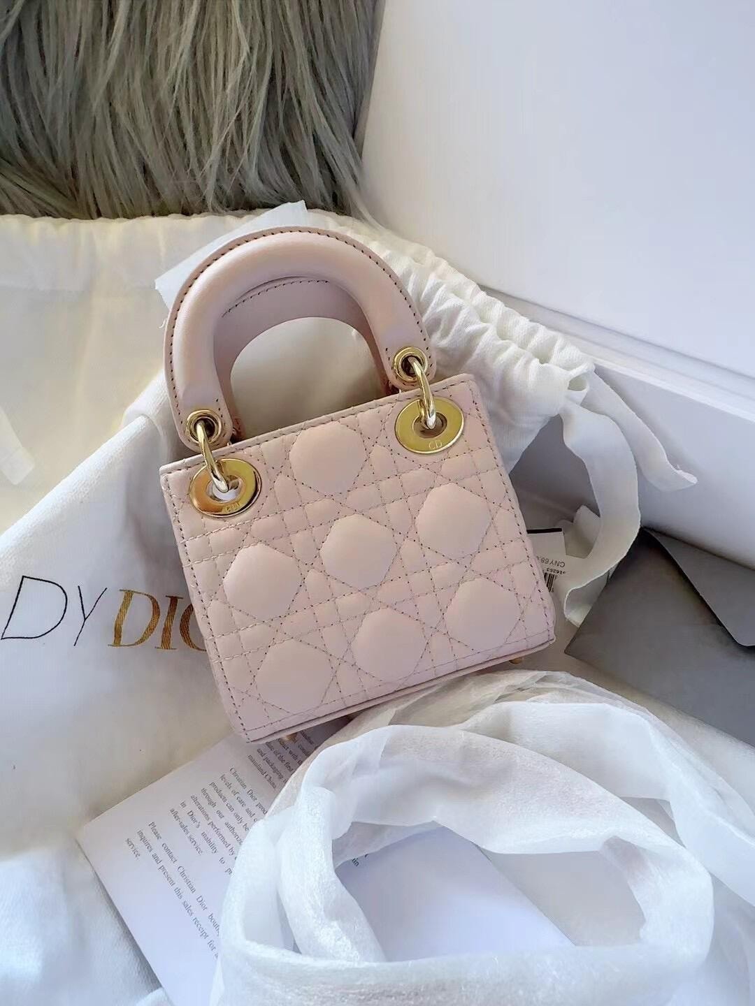 Shebag Super replica Lady Dior mini bag in pink bag review (2025 Apr updated)-Best Quality Fake designer Bag Review, Replica designer bag ru