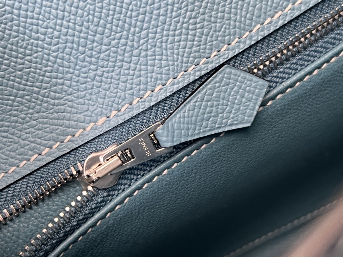 Shebag Hermes full handmade Kelly 25 in epsom blue bag review (2025 Apr updated)-Best Quality Fake designer Bag Review, Replica designer bag ru