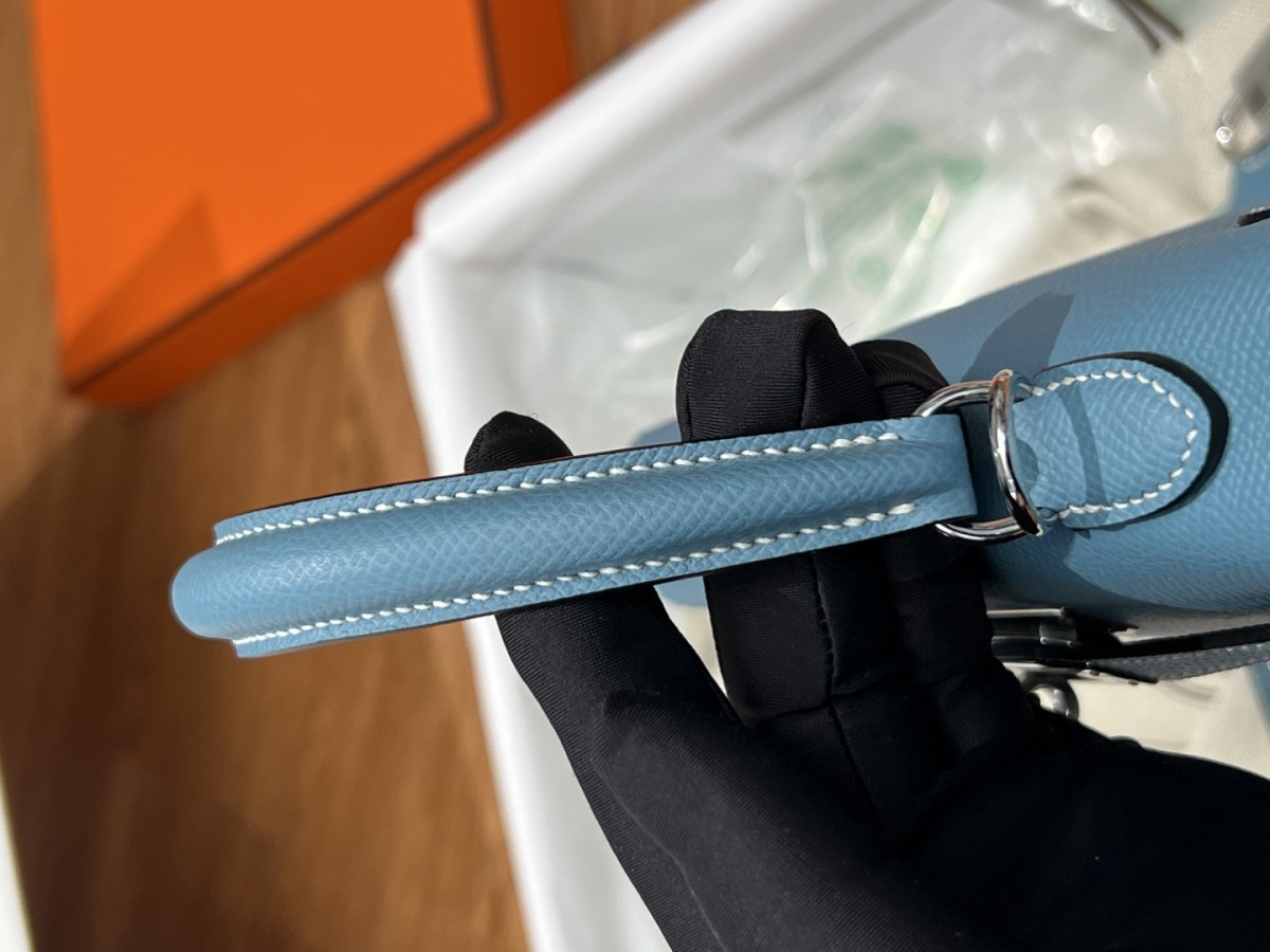 Shebag Hermes full handmade Kelly 25 in epsom blue bag review (2025 Apr updated)-Best Quality Fake designer Bag Review, Replica designer bag ru