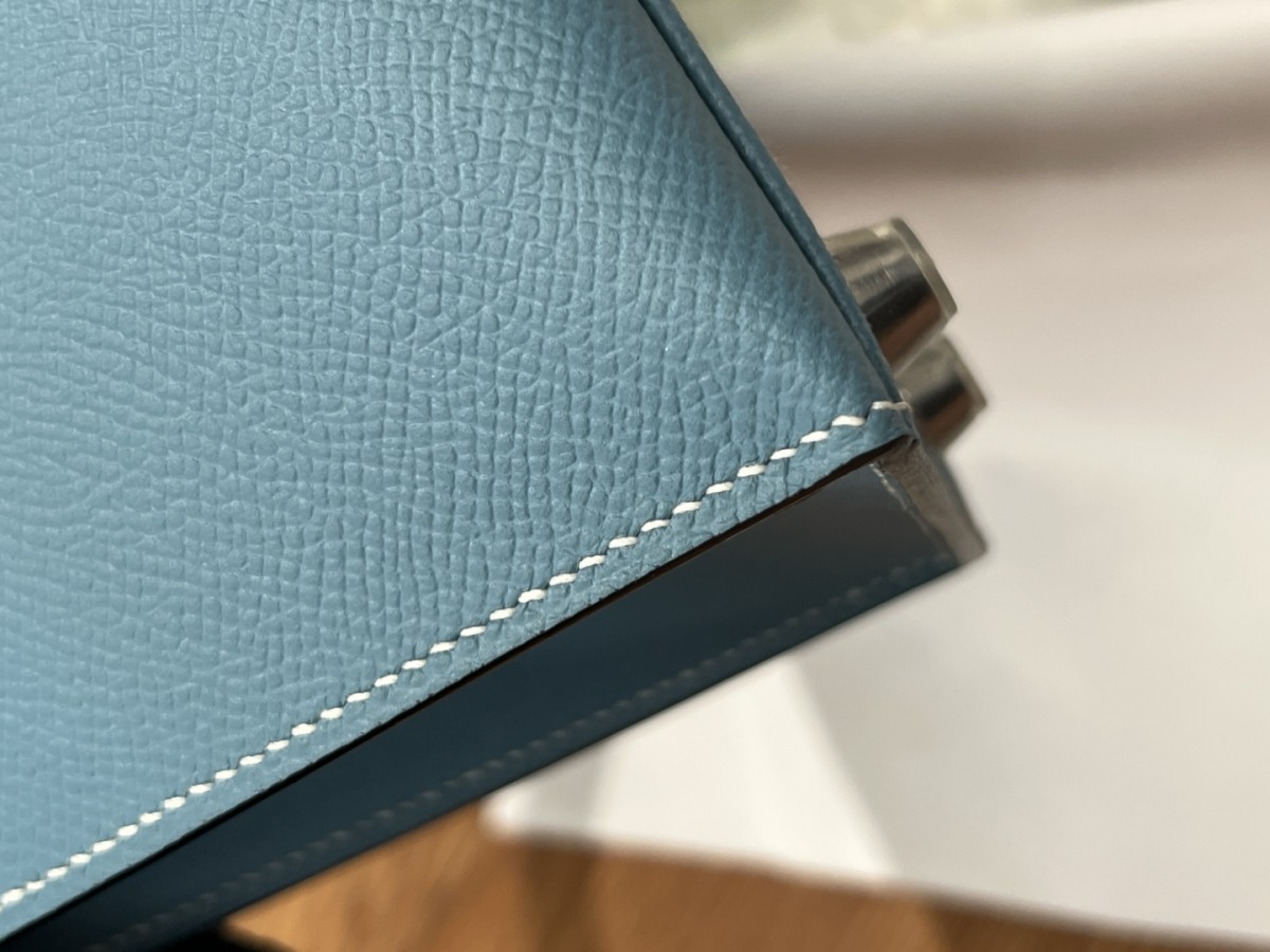 Shebag Hermes full handmade Kelly 25 in epsom blue bag review (2025 Apr updated)-Best Quality Fake designer Bag Review, Replica designer bag ru