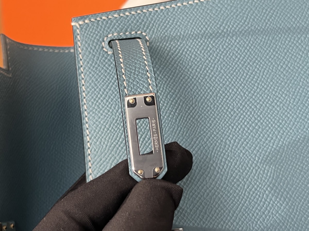 Shebag Hermes full handmade Kelly 25 in epsom blue bag review (2025 Apr updated)-Best Quality Fake designer Bag Review, Replica designer bag ru