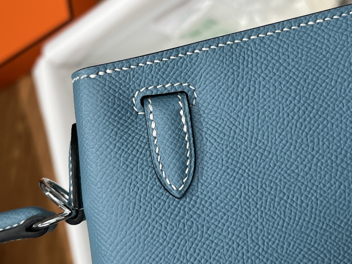 Shebag Hermes full handmade Kelly 25 in epsom blue bag review (2025 Apr updated)-Best Quality Fake designer Bag Review, Replica designer bag ru