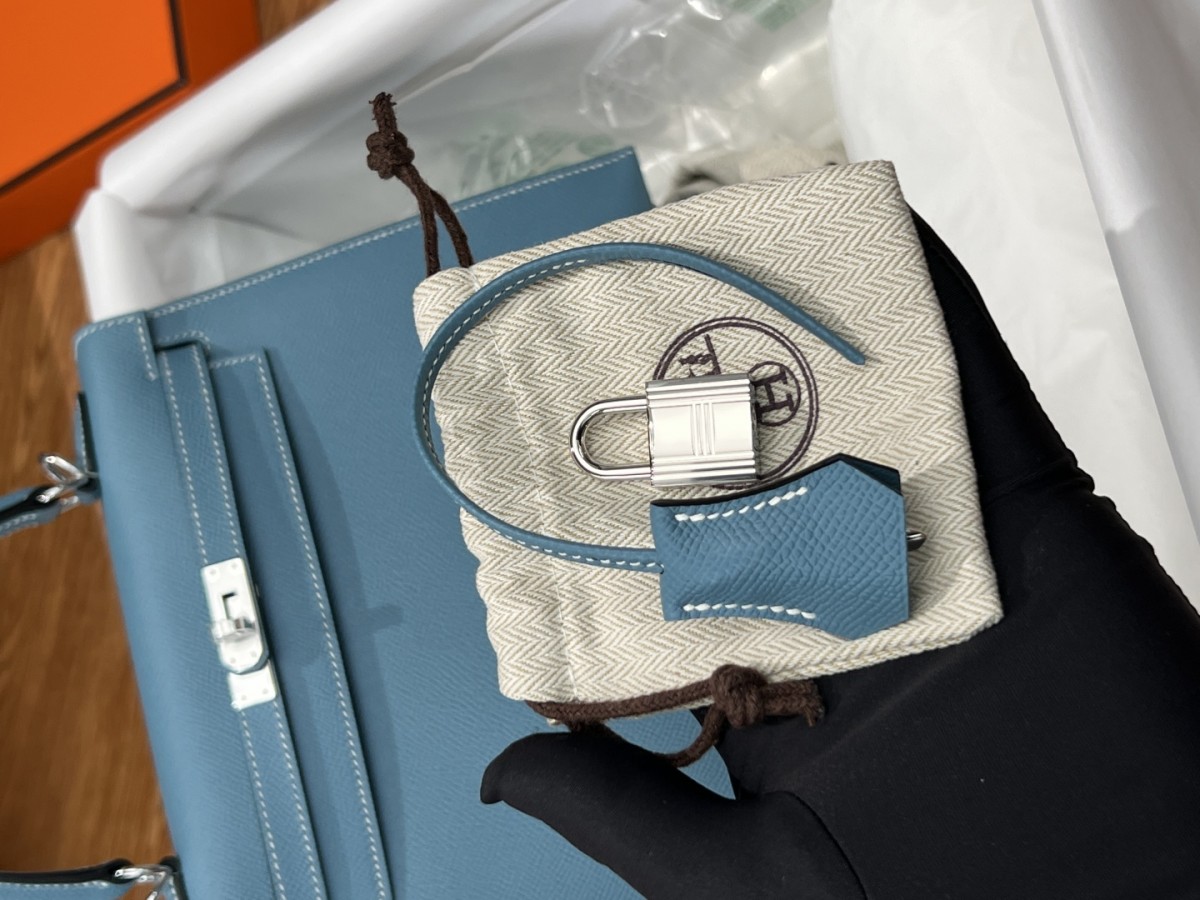 Shebag Hermes full handmade Kelly 25 in epsom blue bag review (2025 Apr updated)-Best Quality Fake designer Bag Review, Replica designer bag ru