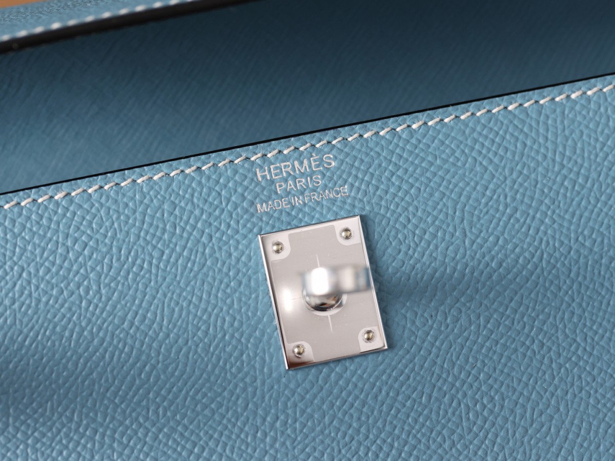 Shebag Hermes full handmade Kelly 25 in epsom blue bag review (2025 Apr updated)-Best Quality Fake designer Bag Review, Replica designer bag ru