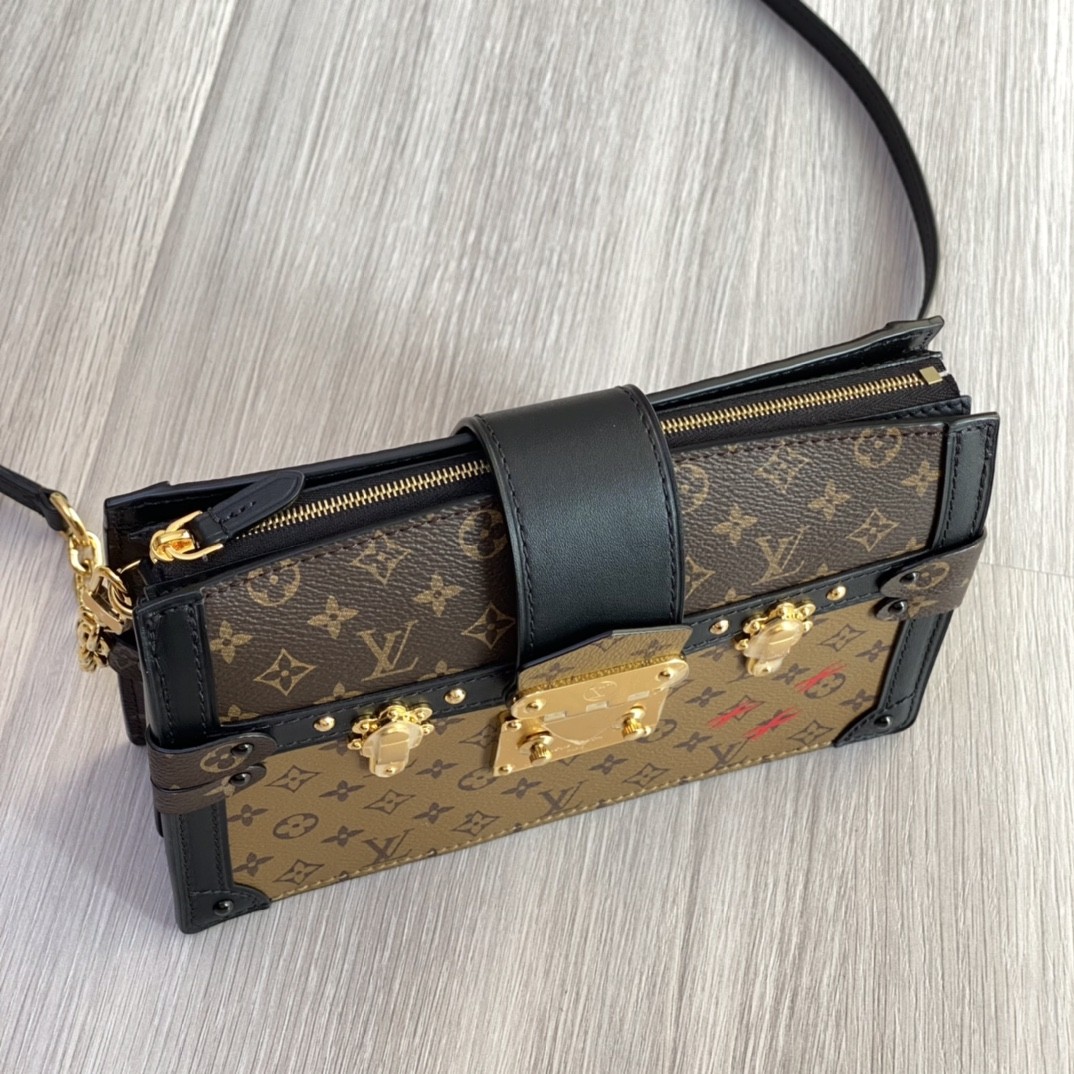 Shebag super replica Louis Vuitton M43596 TRUNK CLUTCH bag full review (2025 Apr updated)-Best Quality Fake designer Bag Review, Replica designer bag ru Shebag super replica Louis Vuitton M43596 TRUNK CLUTCH bag full review (2025 Apr updated)-Best Quality Fake designer Bag Review, Replica designer bag ru