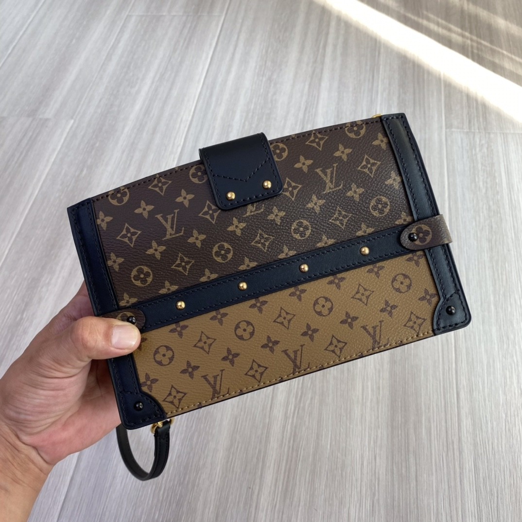 Shebag super replica Louis Vuitton M43596 TRUNK CLUTCH bag full review (2025 Apr updated)-Best Quality Fake designer Bag Review, Replica designer bag ru Shebag super replica Louis Vuitton M43596 TRUNK CLUTCH bag full review (2025 Apr updated)-Best Quality Fake designer Bag Review, Replica designer bag ru