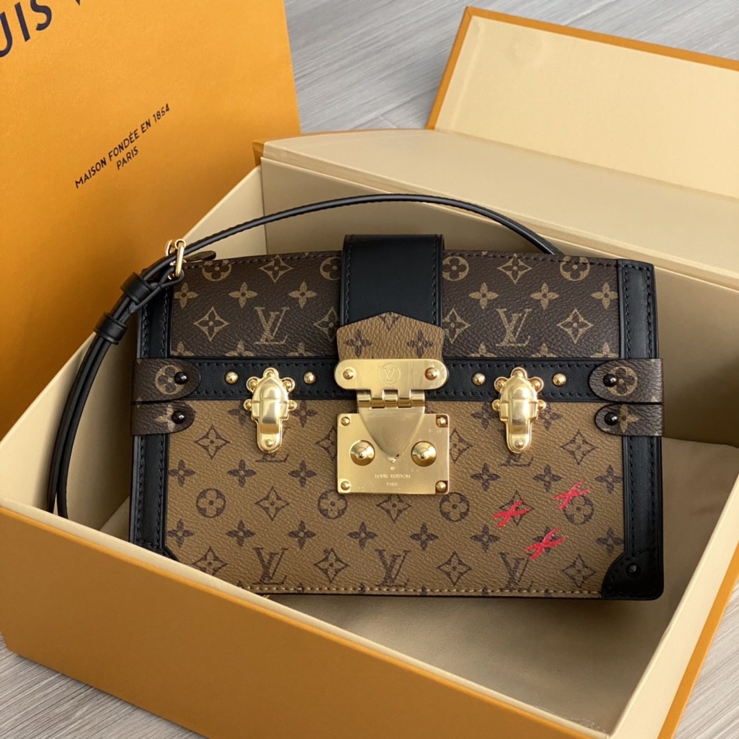 Shebag super replica Louis Vuitton M43596 TRUNK CLUTCH bag full review (2025 Apr updated)-Best Quality Fake designer Bag Review, Replica designer bag ru Shebag super replica Louis Vuitton M43596 TRUNK CLUTCH bag full review (2025 Apr updated)-Best Quality Fake designer Bag Review, Replica designer bag ru